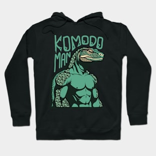 Komodo Dragon Man Hoodie